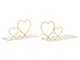 Comodino Mensola Hearts Coppia cm 41,5x18x21