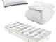 Set singolo Topper bed + guanciale + piumone Warm, bianco