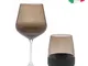 Bicchiere Acqua+Calice Vino Pepe tortora 82099 Set 12 Pezzi