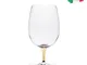 Calice Vino Sandalo con gambo in oro 12500 set 6 pezzi