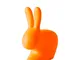 Sedia Rabbit, bright orange