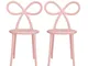 Sedia Ribbon pink - Set di 2 pezzi