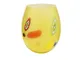 Murrinice bicchiere acqua h.10.5 cm giallo (6 pz)