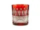 Provenza tumbler h.10 cm rosso 6 pz