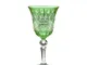 Provenza calice vino h.17.5 cm verde 6 pz