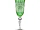 Provenza calice flute h.20.8 cm verde 6 pz