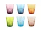 Linea Windsor - set 6 bicchiere Windsor 250ml multicolore