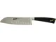 Elegance coltello Santoku 18 cm, nero