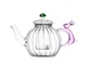 Alice Teapot Pink Rabbit&green Mushrooms 0935209047