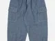 Universal Works Loose Cargo Pant Chambray Uomo