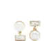 Earrings Pair Perla+baguette Amv Epdce100hvyg09k