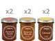 6 vasetti misti: 2 Marmellata Arancia Rossa - 2 Marmellata Arancia Bionda - 2 Marmellata L...