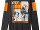 Maglia a maniche lunghe con stampa cool (Nero) - bpc bonprix collection