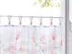 Tenda a vetro con fiori (Bianco) - bpc living bonprix collection