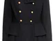 Cappotto corto stile militare in misto lana (Nero) - BODYFLIRT boutique