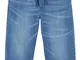 Bermuda con elastico in vita slim fit (Blu) - John Baner JEANSWEAR