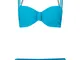 Bikini con ferretto (set 2 pezzi) (Blu) - bpc bonprix collection