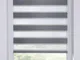 Tende a rullo doppia con filato lucido (Grigio) - bpc living bonprix collection