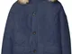 Parka invernale con cappuccio rimovibile (Blu) - John Baner JEANSWEAR