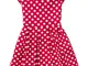 Abito in maglina a pois (Rosso) - bpc bonprix collection