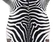 Tappeto in pelle di zebra sintetica (Nero) - bpc living bonprix collection