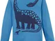 Maglia a maniche lunghe con dinosauro (Blu) - bpc bonprix collection