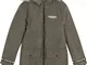 Parka invernale con ecopelliccia rimovibile (Verde) - bpc bonprix collection