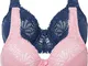 Reggiseno minimizer con ferretto (pacco da 2) (rosa) - bpc selection