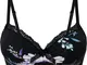 Reggiseno con coppe preformate, ferretto e materiale riciclato (Nero) - BODYFLIRT