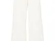 Pantaloni di velluto elasticizzati, wide leg (Bianco) - John Baner JEANSWEAR