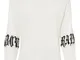 Maglione a collo alto con scritta (Bianco) - RAINBOW