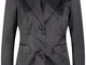 Blazer in satin (Nero) - bpc selection