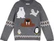 Maglione con animaletti (Grigio) - bpc bonprix collection