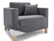 Copridivano elasticizzato in pile (Grigio) - bpc living bonprix collection