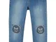 Jeans con rinforzo al ginocchio, regular fit (Blu) - John Baner JEANSWEAR