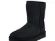 UGG Australia Classic Short II Boot, Stivali donne, Nero, 40