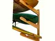 Cor surf surfboard Wood multi Wall rack display - Bamboo