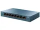 TP-Link LS108G Switch di Rete Non gestito Gigabit Ethernet (10/100/1000) Blu