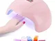 Fornetto Per Unghie,Lampada Unghie UV LED per Manicure/Pedicure con Automatico Sensore, 3...