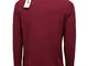 4417K Polo Uomo U.S. POLO ASSN. Burgundy Garment Dyed t-Shirt Man [M]