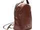 The Bridge Zaino zainetto Backpack pelle leather made in Italy donna woman spallacci regol...