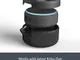Base batteria per Amazon Echo Dot 3rd Generation - Caricabatterie wireless portatile per E...