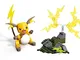 Mega Brands- Pokemon Raichu, Personaggio da Assemblare, GDW30