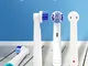 Testine di ricambio per spazzolino elettrico Oral-B Pro serie Genius e Smart, croce, preci...