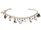 giulyscreations Bracciale Metallo Nichel Free Peanuts Snoopy Charlie Brown Schroeder Lucy...