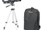 Celestron 822037 TravelScope 60 Telescopio con oculare da 20mm, zoom 18x