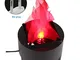 Fiamma Effetto Luce, LED Artificiale Finto Fuoco Fiamma Effetto Luce 3D Intermittente Fuoc...