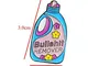 2 Pezzi/Set Bullshit Remover Repellente Pin del Risvolto Divertente Pulizia Detergente Spr...