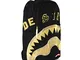 Sprayground Zaino Destroy Shark camouflage nero e oro