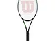 Wilson Blade 101L V7.0 TNS RKT, Tennis Performance Racket Unisex-Adult, Black/Grey/Lime, 1